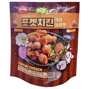 한맥 포켓치킨 데리야끼 180g x 16개 순살치킨