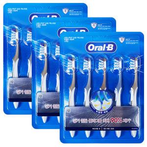 오랄비 크로스액션 프로엑스퍼트 35모 부드러운모 5입 3개 , 칫솔