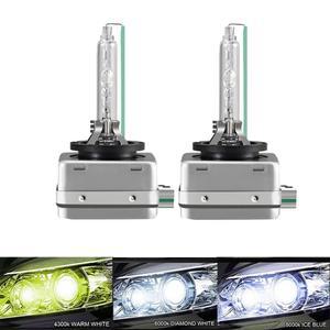 하이로우 빔 제논 헤드라이트 전구 폭스바겐 아우디 메르세데스 벤스 D1S D2S D3S D4S HID 35W 4300K 6000K