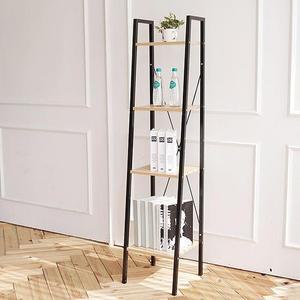 [OF4490PT]우드중형선반 원목수납 다용도조립 좁은사다리