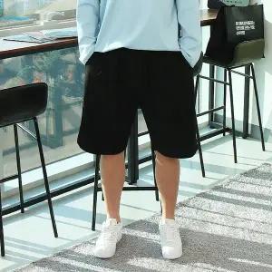 [우기브로]WIN 남자 빅사이즈 스판 밴딩 슬랙스 반바지