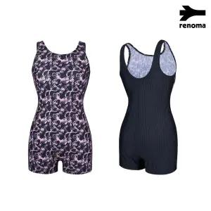 [레노마]여성 2부 리본 반신수영복 다크그레이 RN-LS2E263-DG_CA