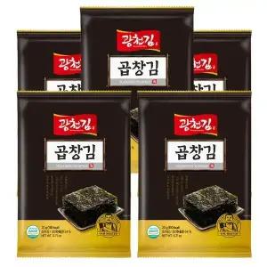 광천김 곱창김 조미전장김 20g x 10봉 /재래김/조미김/구운김