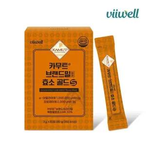 비웰 카무트 브랜드밀 효소 골드S 30포 5박스