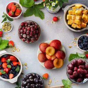 [딜라잇가든]신선한 냉동과일 1kg 골라담기 딸기 블루베리 망고 등