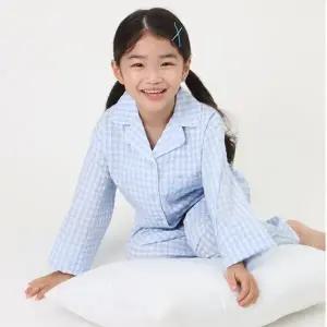 [레노마]시나모롤 아동 체크 9부 파자마세트 BL 0E3SW63184_HDD