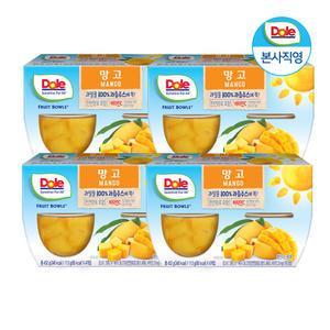 Dole 후룻볼 망고 113g x 16개입 과일 통조림 + 폴리백