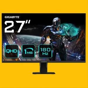 GIGABYTE 게이밍 GS27QA 180 HDR 27인치 QHD 144Hz 리얼 180Hz 모니터