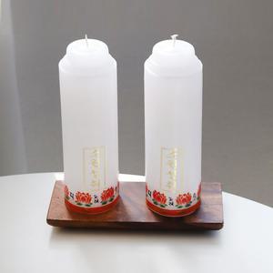 국산 등신불 양초 1박스(45개) 불교양초 법당초