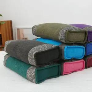 순면 피그먼트 배색 편백 메밀베개 자연이 준 선물 (메밀+속커버