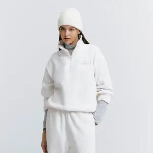 324920 여 플리스 하프 집업 풀오버