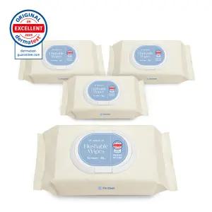 아임클린 변기에 바로 버리는 비데물티슈 캡형 46매 무향