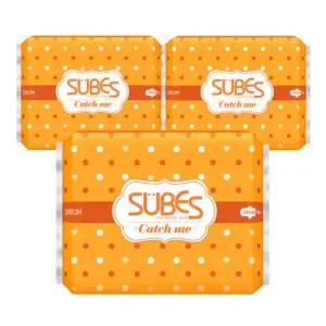 [2+1] 슈베스 생리대 총3팩 / 중형 대형 오버나이트 팬티라이너