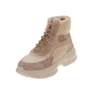 [NS홈쇼핑][SODA] 소다제화 여성 러블리퍼 하이탑 스니커즈 베이지 ALB414 DA-32..