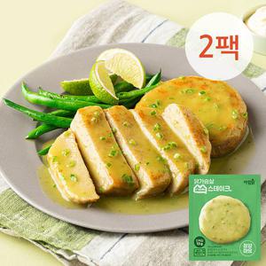 [아임닭] 닭가슴살 소스 스테이크 청양마요 100g 2팩