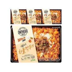 아워홈 온더고 더블치즈 차돌깍두기 300g, 4개