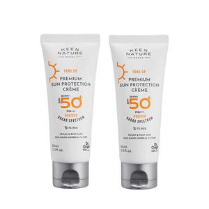 닥터올가 프리미엄 썬 프로텍션 톤업 선크림 SPF50+ PA+++ 60ml 2개 자외선차단