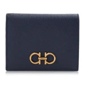 [라벨루쏘] [페라가모] 여성 간치니 반지갑 22 D780 MIDNIGHT 0771175