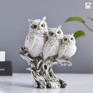 부엉이 장식품 인테리어 소품 올빼미 인형 집들이 선물