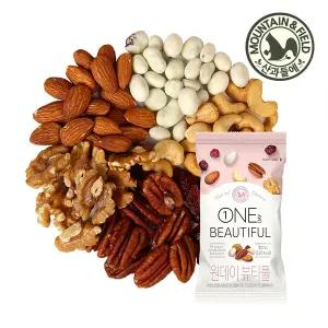 [산과들에] 원데이뷰티풀 60봉 / 하루견과 견과류 요거트건포도 브라질너트