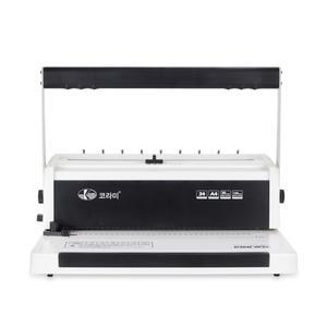 [코라미]와이어링제본기 KWB-W20 와이어링 코일링 클릭링 스프링제본기 U자형핸들 20매천공 고급형