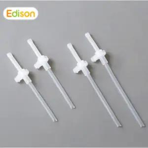 에디슨 자기주도 흘림방지 빨대컵 실리콘빨대컵용 리필빨대 127mm 180mm 중 택1 (호환품목확인)