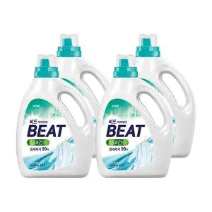 비트 실내건조 액체세제 시트러스 블라썸 드럼겸용 용기 2.8L, 4개