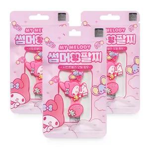 아텍스 마이멜로디 썸머 팔찌 3개 천연오일 시트로넬라 여름 방향제