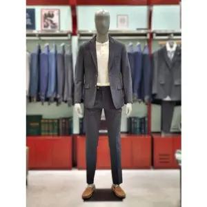 [갤러리아] 킨록 S/S 시어서커 슬림핏 셋업 수트 그레이 (TJB85,TJ385)