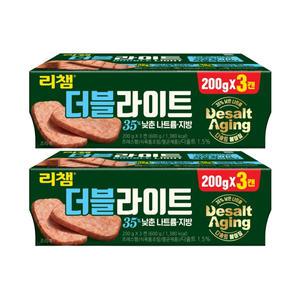 동원 리챔 더블라이트 200g, 3입, 2개 (총 6개)