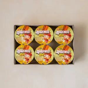 [농심] 짜파게티 범벅 (70g*6입)