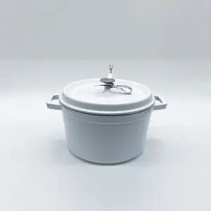 스타우브 B품 꼬꼬떼톨 퓨어화이트 24cm 인덕션 무쇠냄비 주물냄비