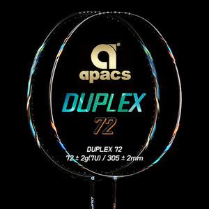 아펙스 듀플렉스 72 경량 선수용 배드민턴라켓 7U