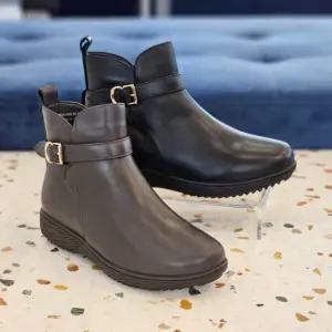 엘칸토공식몰 HC04 여성 편한 논슬립 큐션  캐주얼  털 부츠 4CM 2종 LCWA26U