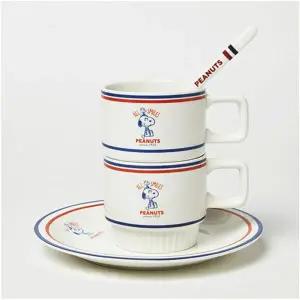 [아트박스]/키즈키즈 스누피 빈티지 머그컵 코펠세트C73139