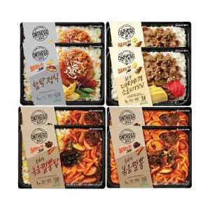 온더고 스테디혼합8(함박2,소고기덮밥2,볶음짬뽕2,볶음짬뽕밥2)