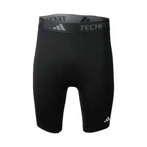 아디다스 반바지 블랙 테크핏 1/2 기능성 숏타이츠 IN5591