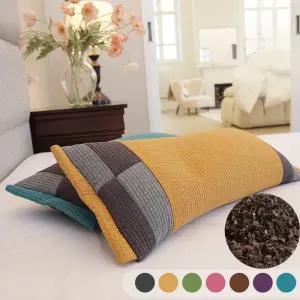 [사랑예감] 피그먼트 패치형 메밀 베개 대형