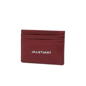 [롯데백화점]질스튜어트 [선물포장+쇼핑백] 레드 로고장식 소가죽 카드홀더 JAWA5F551R2