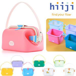 히지 실리콘 수영가방 젤리박스 방수 파우치 샤워가방 비치백