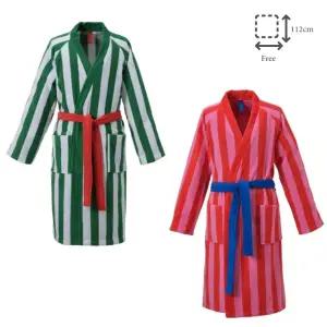 이케아 목욕가운 샤워가운 스트라이프 벨트 스콕살라트