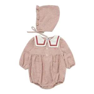 PK)빅카라체크바디수트 45A13-604-07