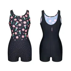 [레노마]여성 아쿠아 2부 반신 수영복 LS2F864_BK_s