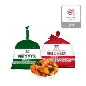 종가 맘씨고운 포기김치 5kg+총각김치 3kg