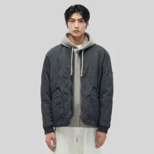 [롯데백화점]시리즈 유틸리티 피그워싱 퀼팅 점퍼(SAUAW24001CHD)