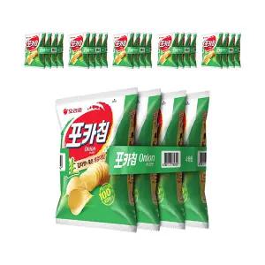 오리온 포카칩 어니언 38g, 4입, 6개