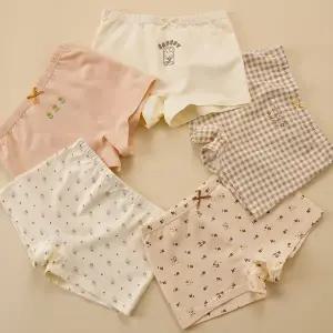 [빌도르] 식빵버니 5매 여아 드로즈 사각 아동 키즈 어린이 팬티 세트