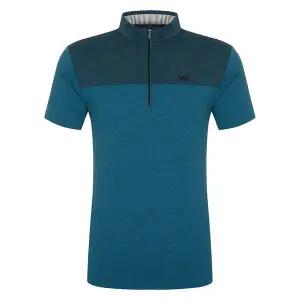 갤러리아 밀레 이월할인 남성 트랙션 블록 반팔 집업 티_MXTUT050