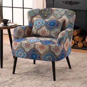 빈티지 소파 1인용 쇼파 거실 휴식 스툴 복고풍 포인트 1인