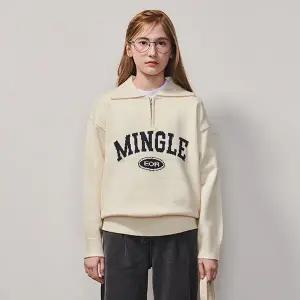 [에꼴리에] 여자 봄이월 반집업카라니트티(25A5052)